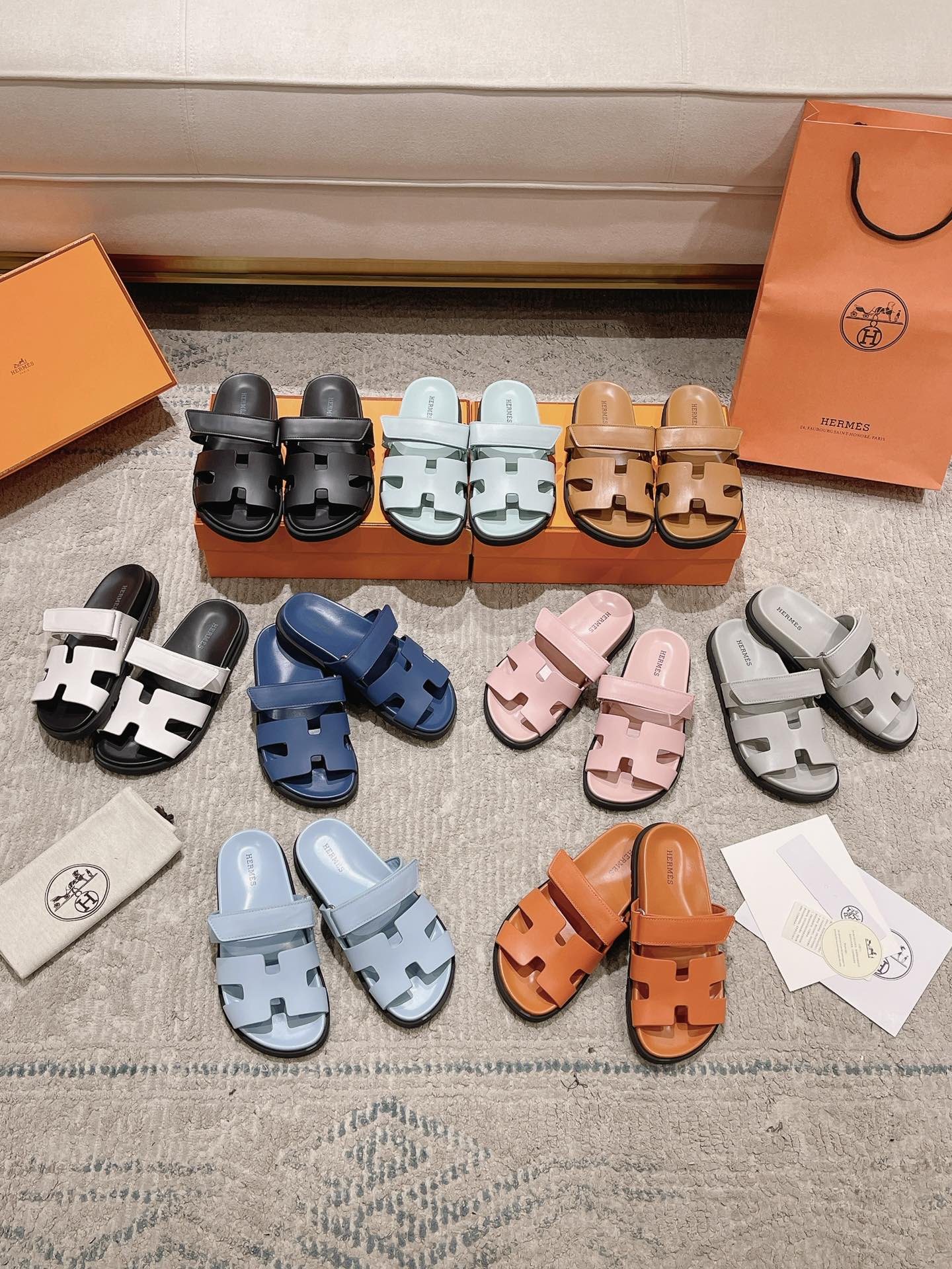 Hermès Chypre Slides – 2023SS Collection
