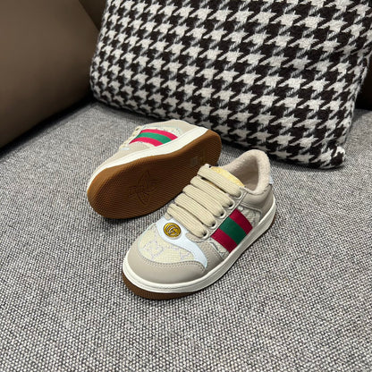 Gucci Rhyton Distressed Kids' Sneakers – Kids Collection – 2023SS