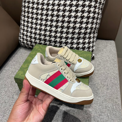 Gucci Rhyton Distressed Kids' Sneakers – Kids Collection – 2023SS