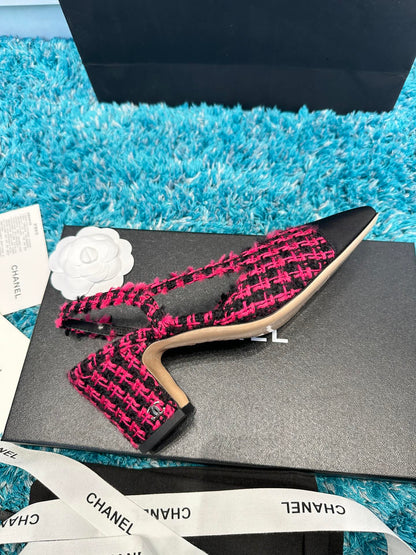 Chanel Two-Tone Slingback Sandals – Spring/Summer Collection – 2022