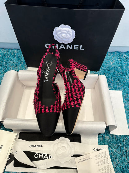 Chanel Two-Tone Slingback Sandals – Spring/Summer Collection – 2022