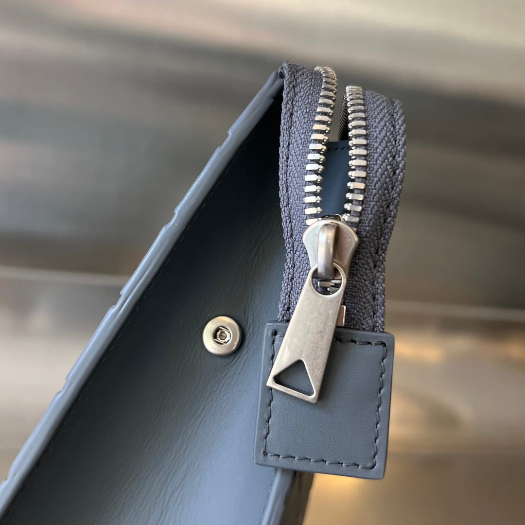 Bottega Veneta Intrecciato Vertical Clutch Bag