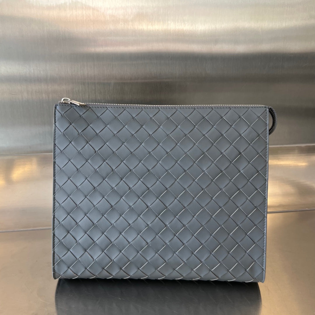 Bottega Veneta Intrecciato Vertical Clutch Bag