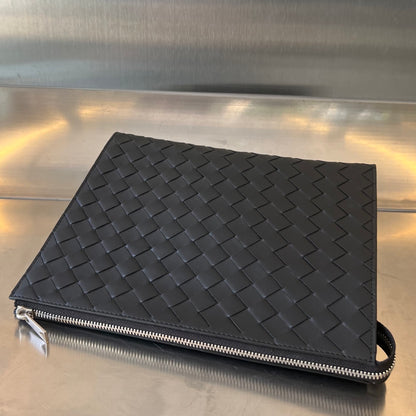 Bottega Veneta Intrecciato Vertical Clutch Bag