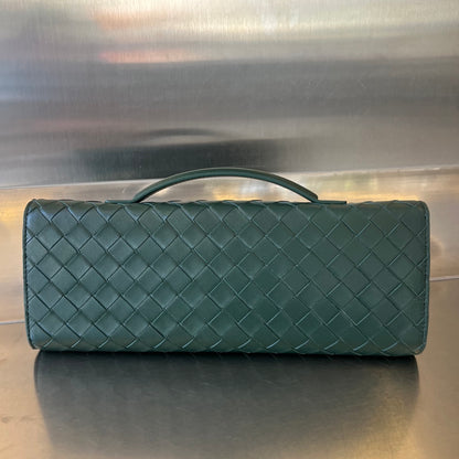 Bottega Veneta Intrecciato Knot Clutch Bag