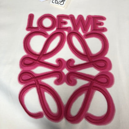 Loewe Embroidered Logo Cotton T-Shirt