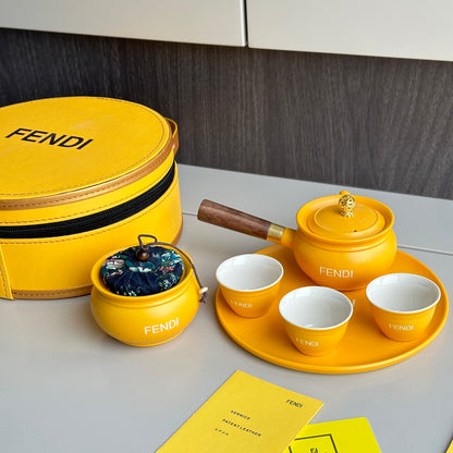 Fendi Round Box Tea Set
