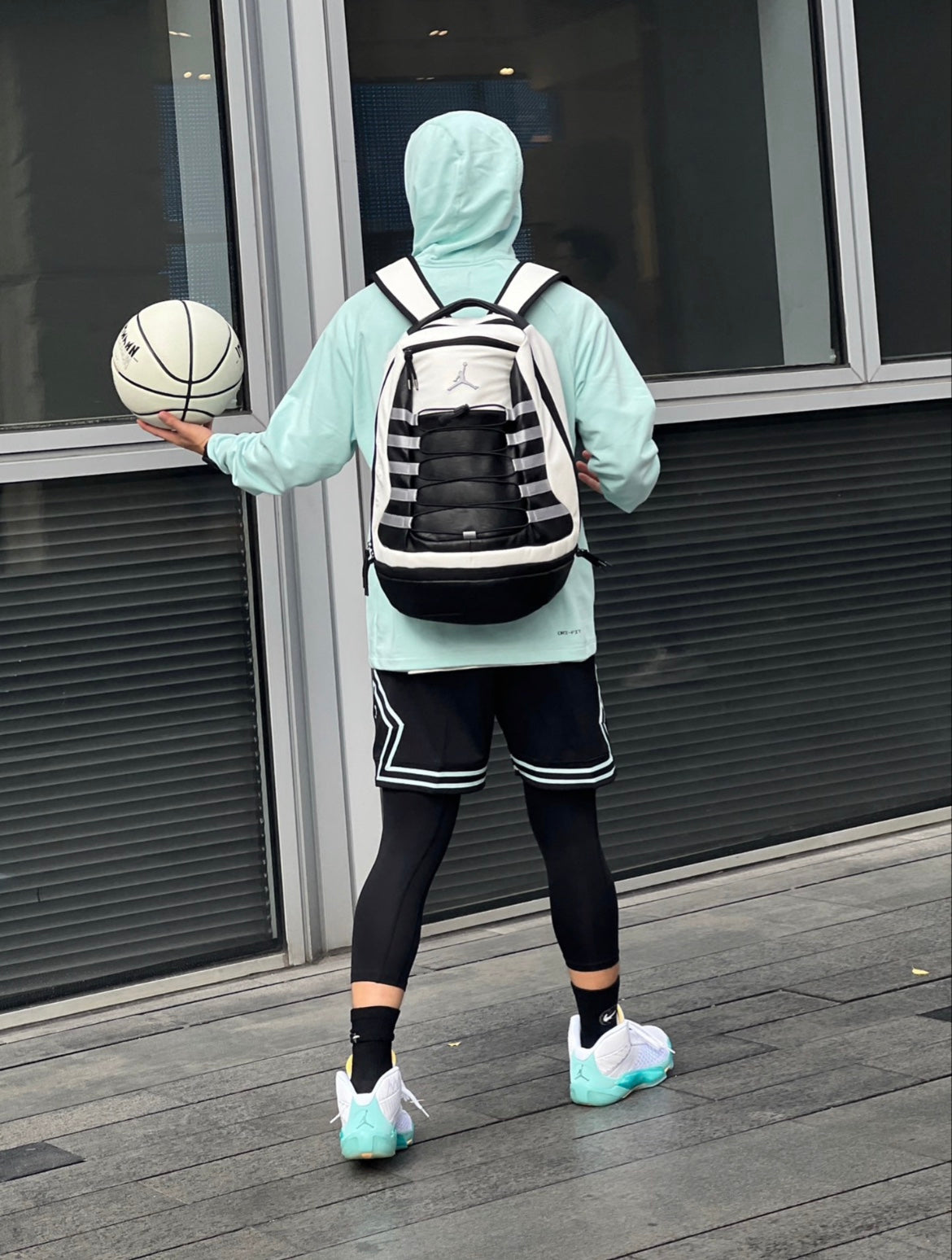 Jordan Retro 10 AJ10 Panda Backpack