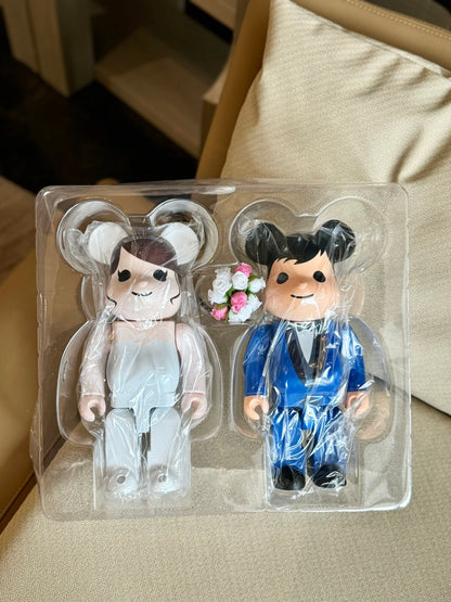 Bearbrick Wedding Collectible Figure – 2024 Valentine's Day Edition
