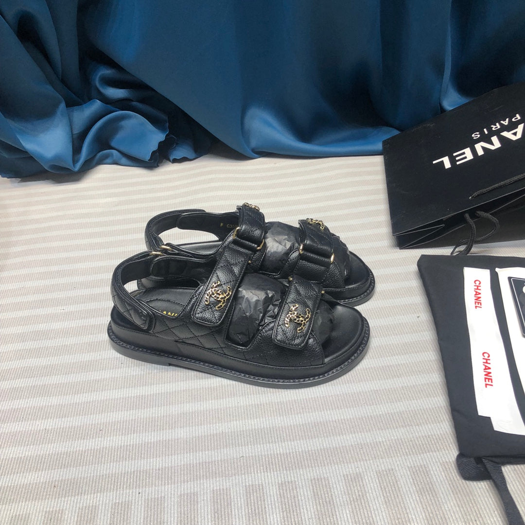Chanel Classic Velcro Sandals – 2020 Spring/Summer Collection