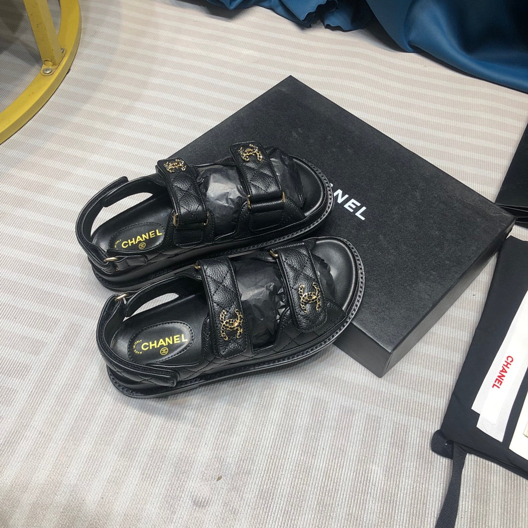 Chanel Classic Velcro Sandals – 2020 Spring/Summer Collection
