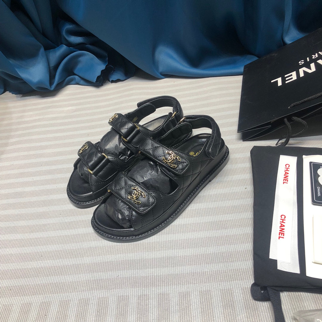 Chanel Classic Velcro Sandals – 2020 Spring/Summer Collection