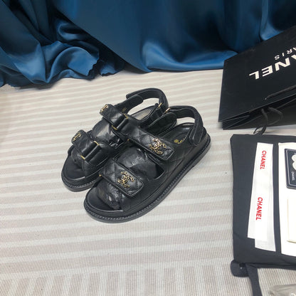 Chanel Classic Velcro Sandals – 2020 Spring/Summer Collection