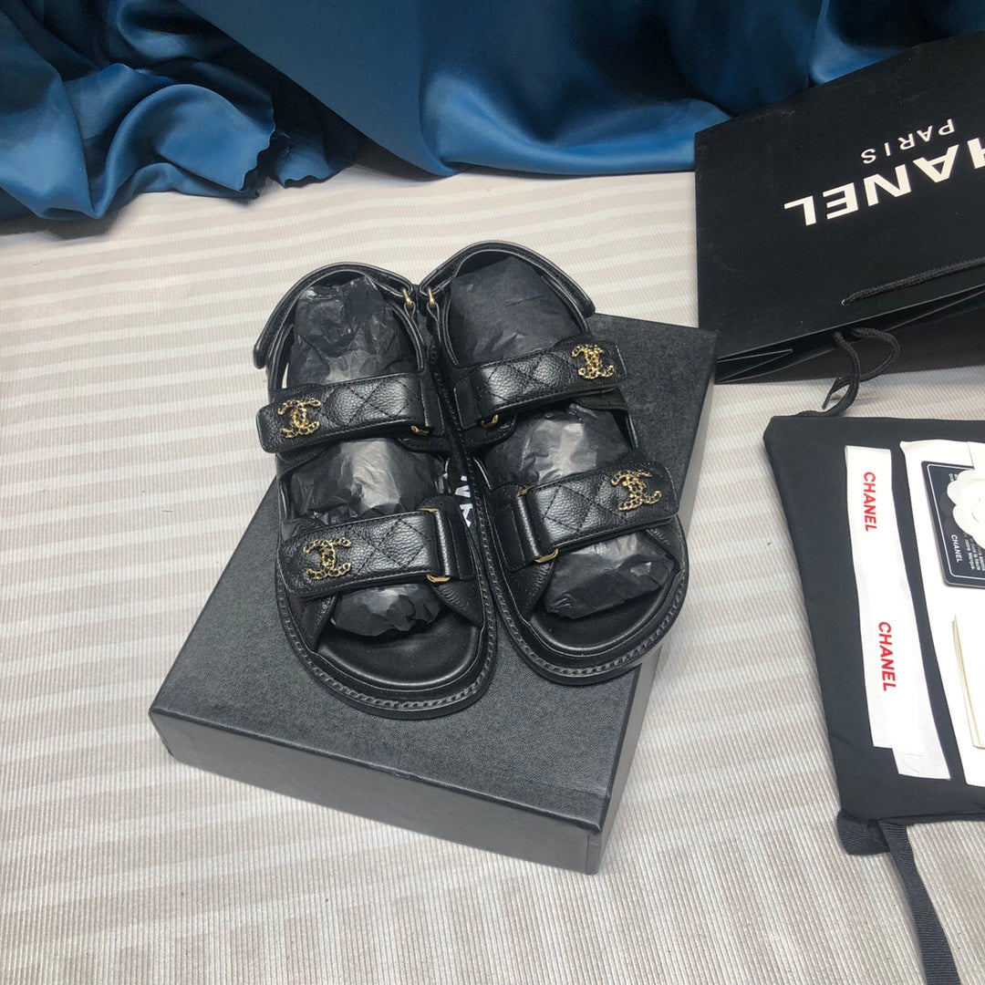 Chanel Classic Velcro Sandals – 2020 Spring/Summer Collection