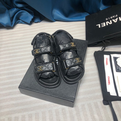 Chanel Classic Velcro Sandals – 2020 Spring/Summer Collection