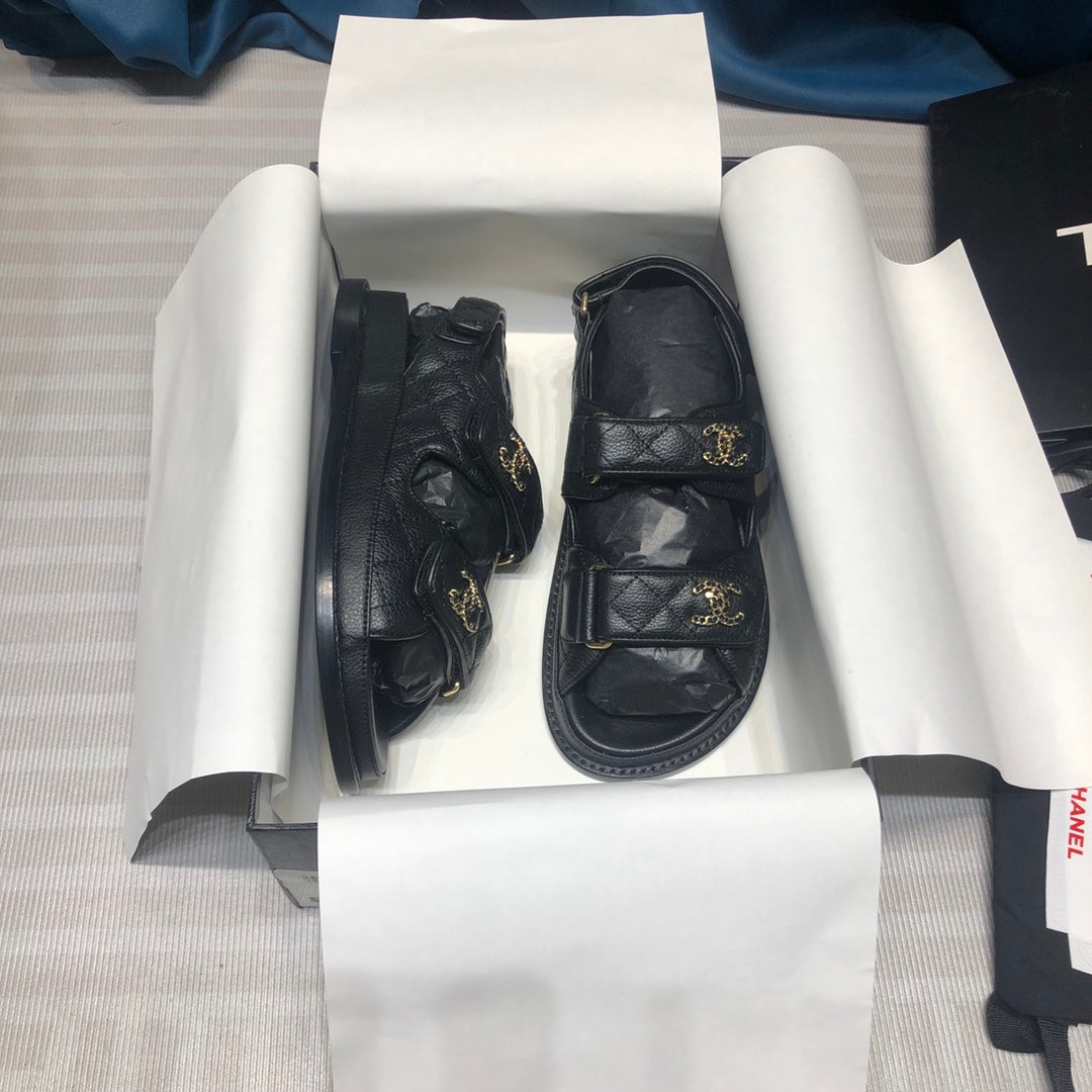 Chanel Classic Velcro Sandals – 2020 Spring/Summer Collection