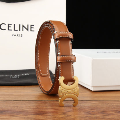 Celine Women's Leather Belt