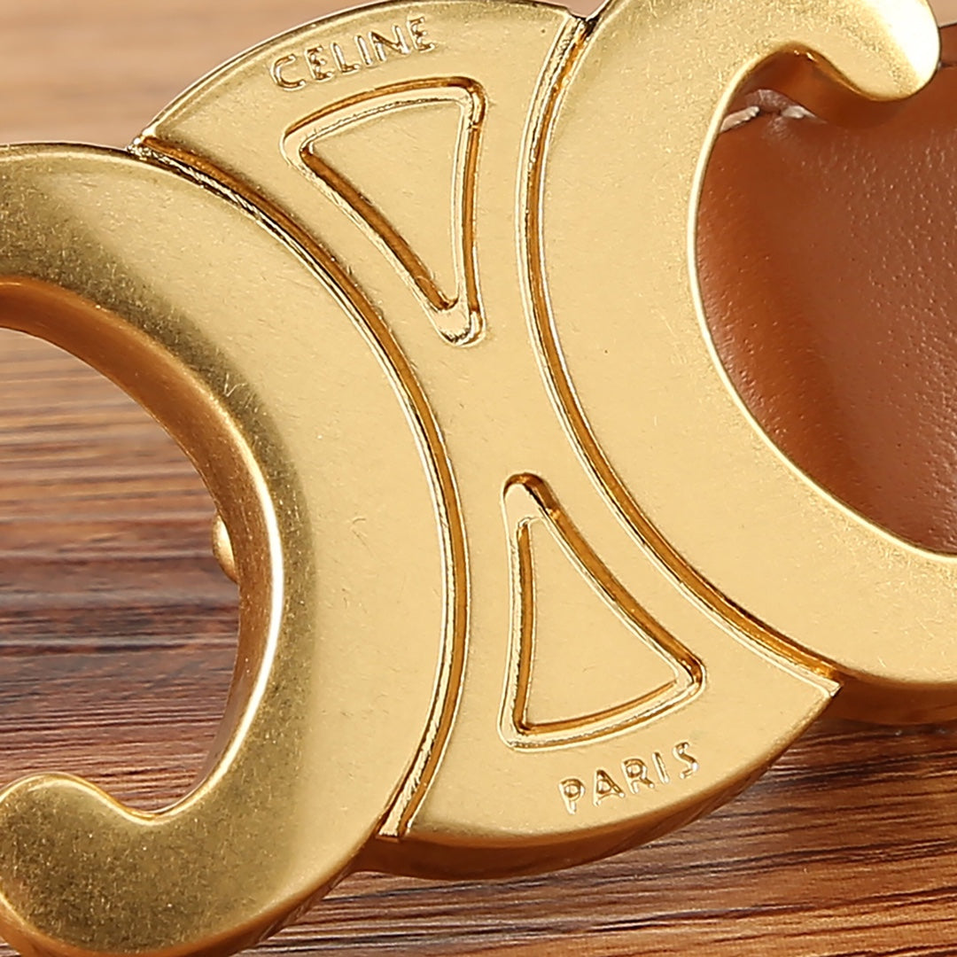 Celine Women's Leather Belt