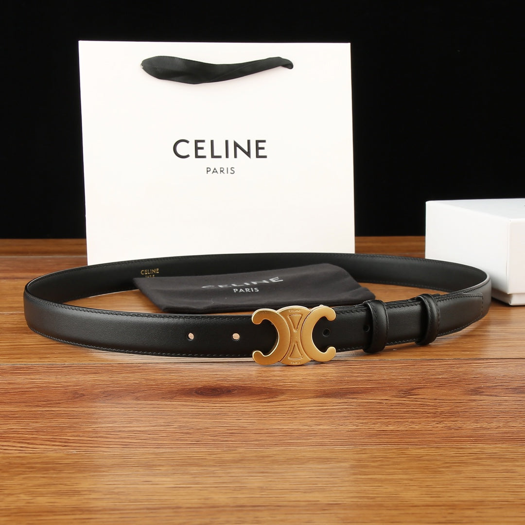Celine Women's Leather Belt