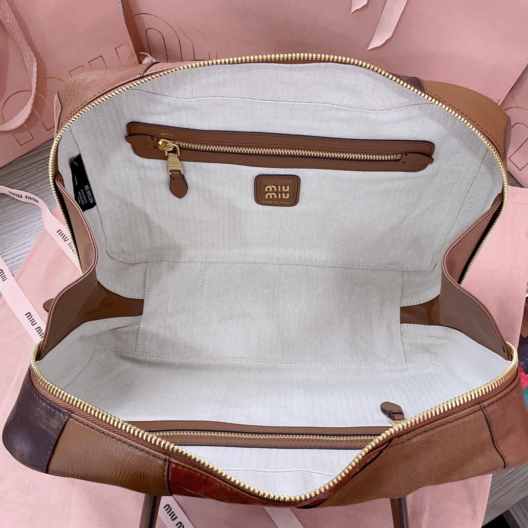 Miu Miu Patchwork Briefcase