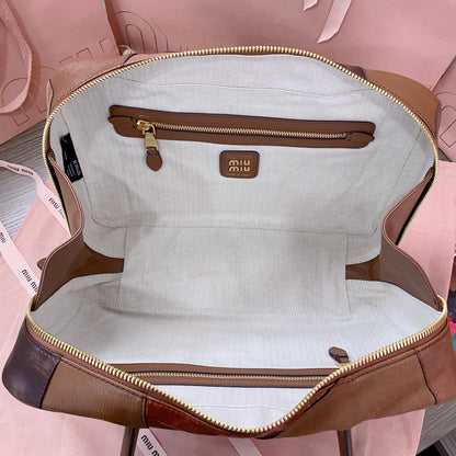 Miu Miu Patchwork Briefcase