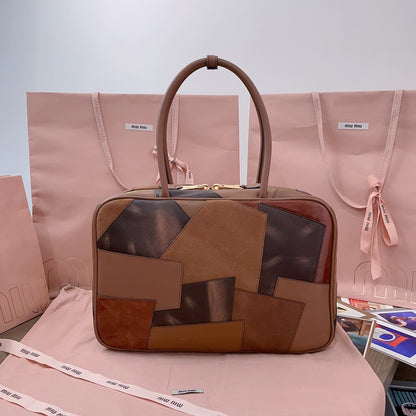 Miu Miu Patchwork Briefcase
