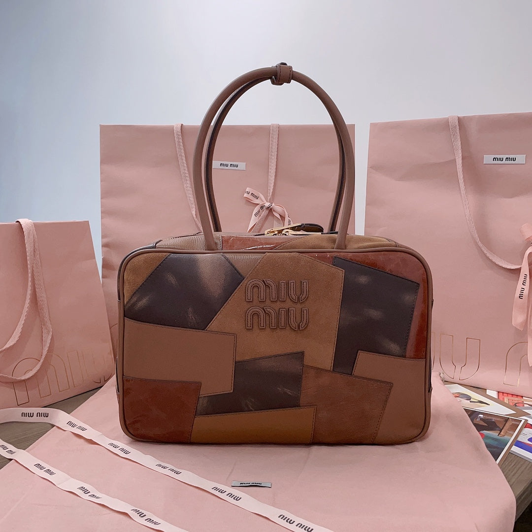 Miu Miu Patchwork Briefcase