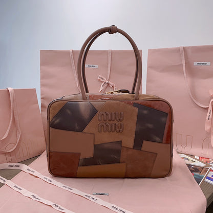 Miu Miu Patchwork Briefcase