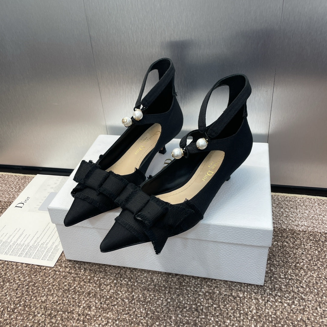 Dior J'Adior Adiorble Tassel Pearl Pumps – 2024 Spring/Summer Collection