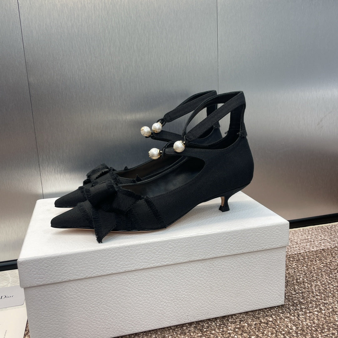 Dior J'Adior Adiorble Tassel Pearl Pumps – 2024 Spring/Summer Collection