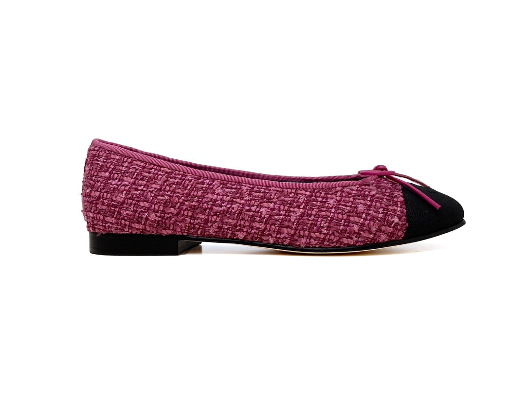 Chanel Classic Tweed Ballerina Flats