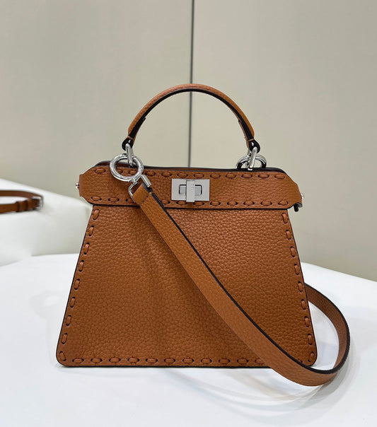 Fendi Peekaboo I See You Petite Satchel