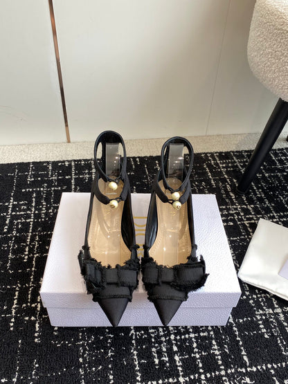 Dior J'Adior Jolie Pearl Pointed-Toe Pumps – 2024SS