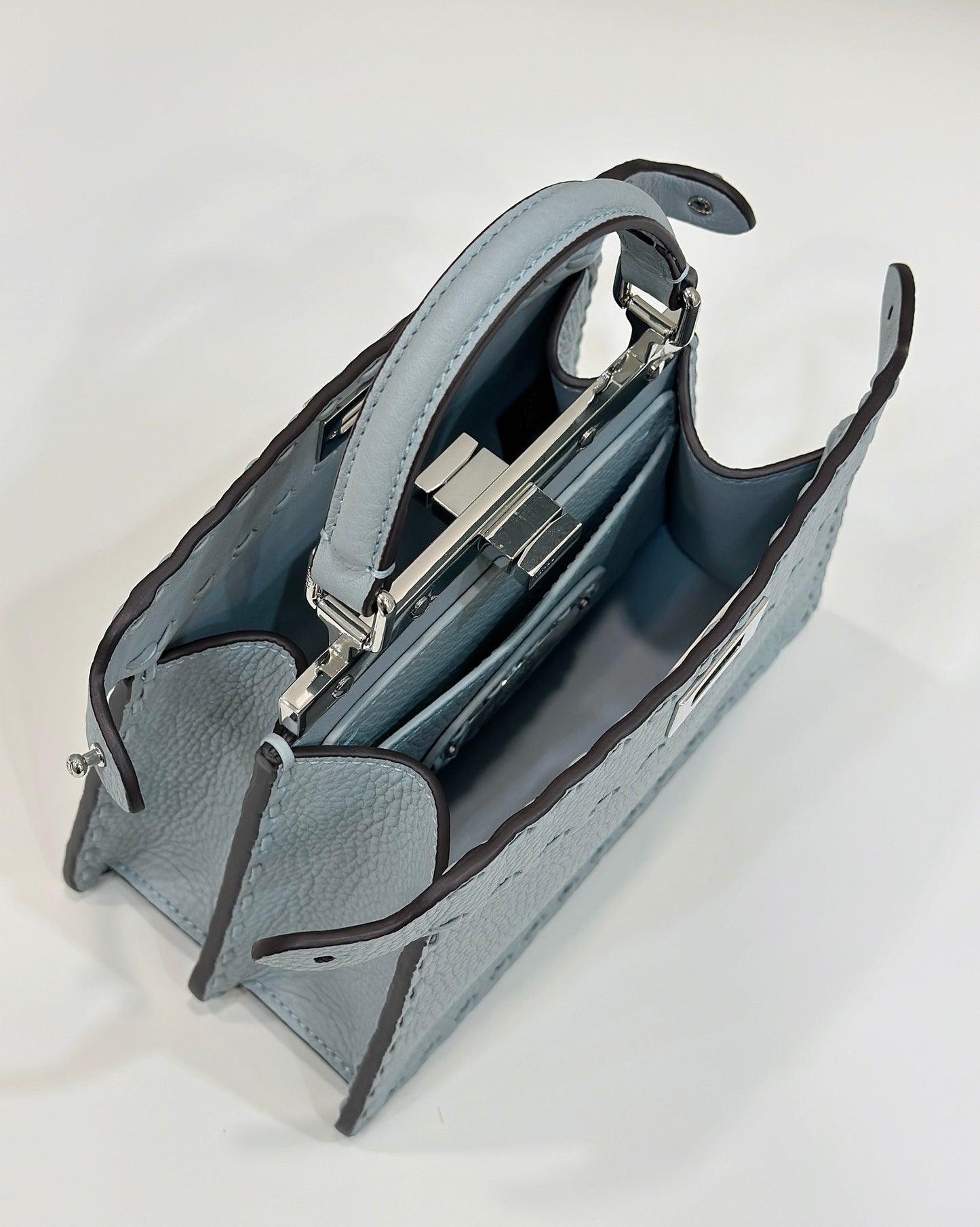 Fendi Peekaboo I See You Petite Satchel