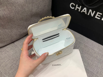 Chanel Crystal-Embellished Handle Box Bag – 24P Collection