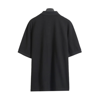 Balenciaga Double B Embroidered Polo Shirt – 26SS