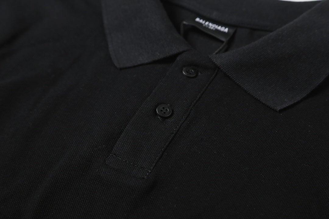 Balenciaga Double B Embroidered Polo Shirt – 26SS