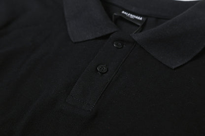 Balenciaga Double B Embroidered Polo Shirt – 26SS