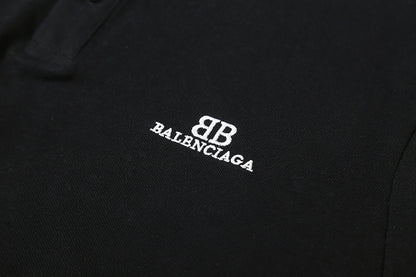 Balenciaga Double B Embroidered Polo Shirt – 26SS