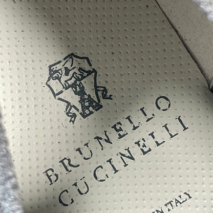 Brunello Cucinelli Cotton Knit Casual Sneakers