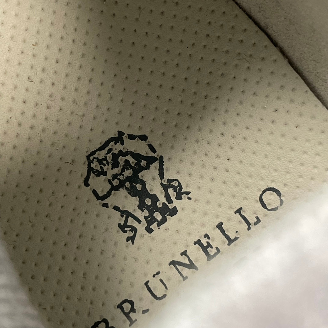 Brunello Cucinelli Cotton Knit Casual Sneakers