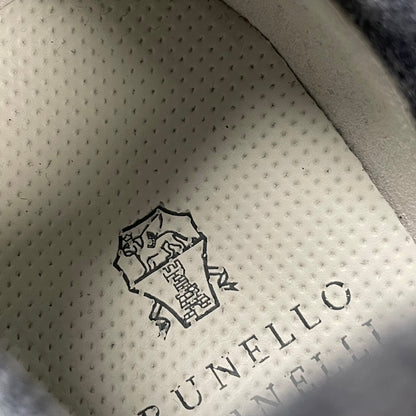 Brunello Cucinelli Cotton Knit Casual Sneakers