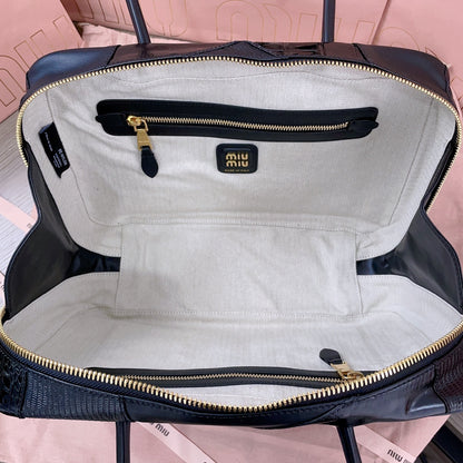 Miu Miu Patchwork Briefcase