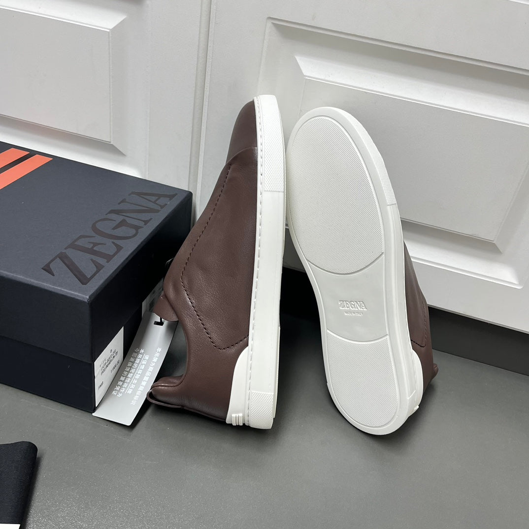 Zegna SECONDSKIN Triple Stitch™ Casual Sneakers