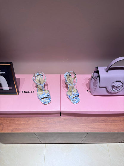 TOM FORD Padlock Heeled Sandals – 24SS Collection
