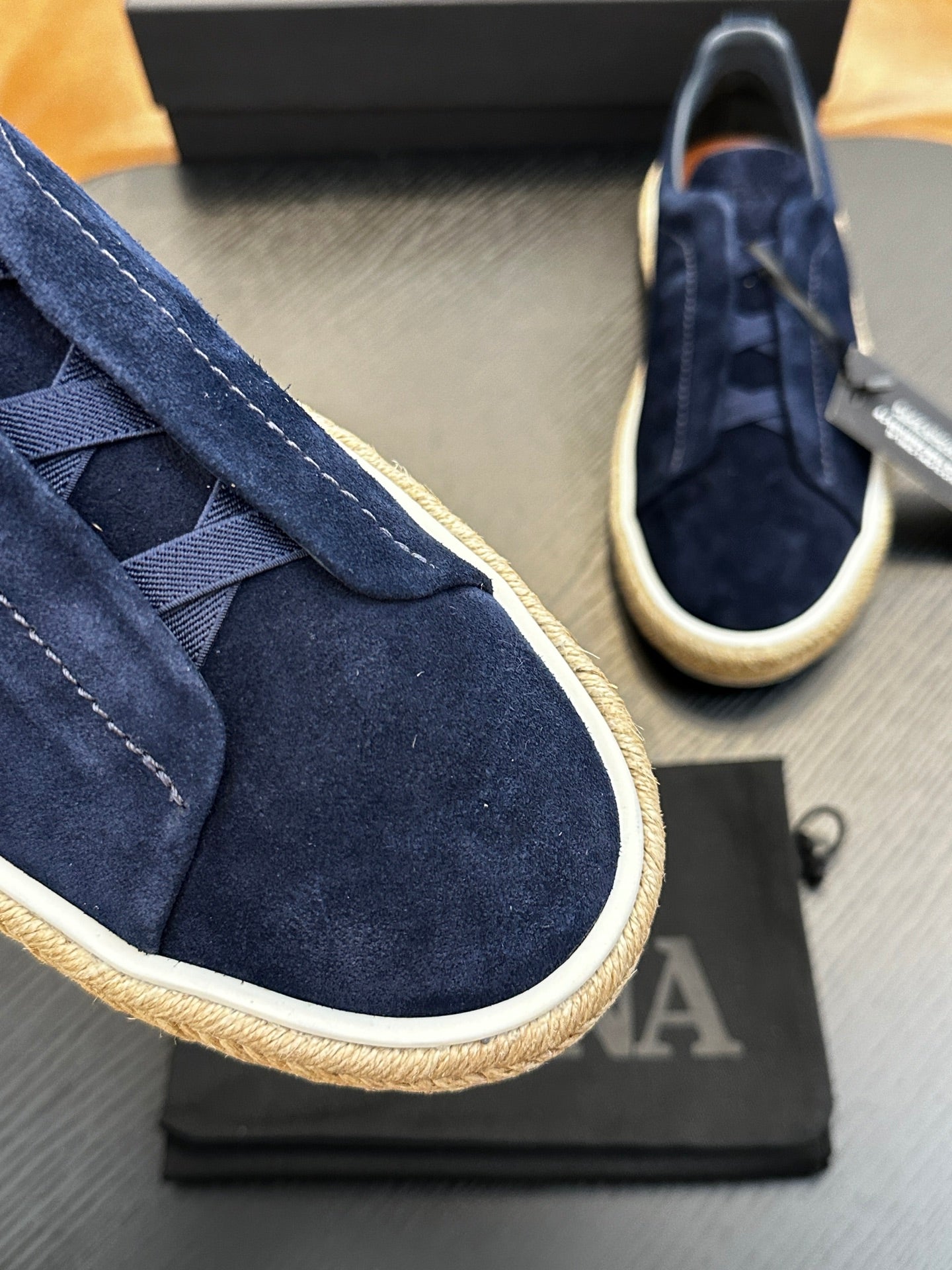 Ermenegildo Zegna Triple Stitch Low-Top Sneakers