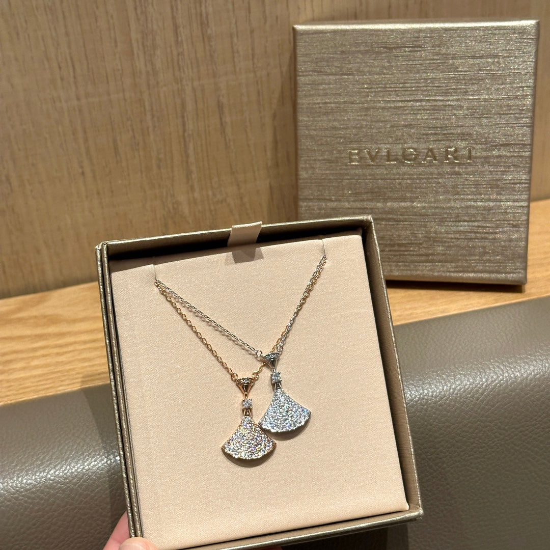 Bulgari Diva Series Fan Necklace
