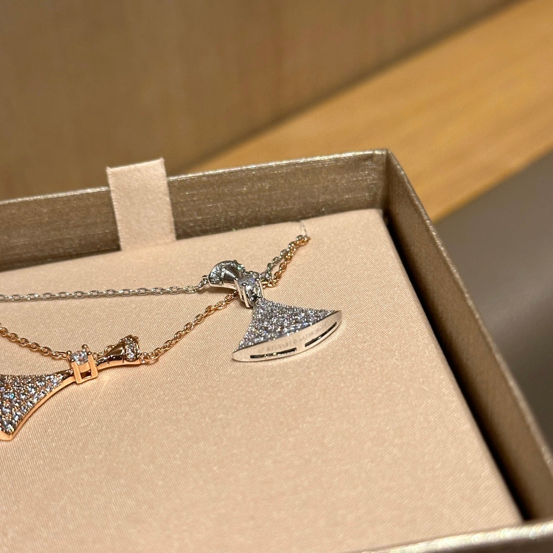 Bulgari Diva Series Fan Necklace
