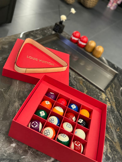 Louis Vuitton Floral Billiard Set