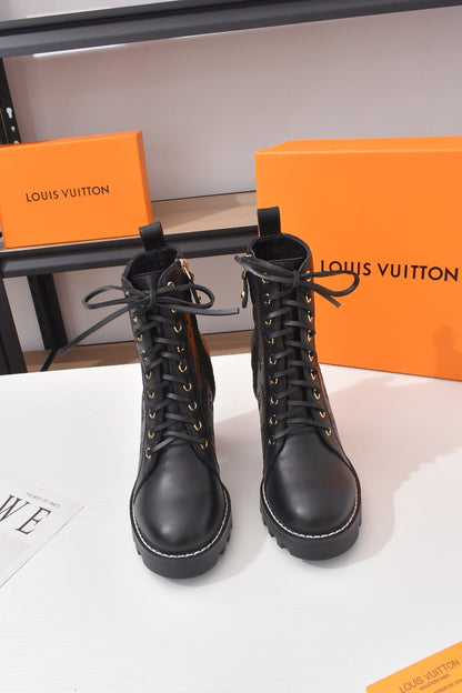 Louis Vuitton Classic High-Heeled Martin Boots